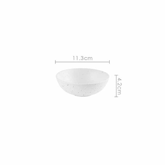 Juego de Vajilla de Porcelana: Platos y Cucharas para Comedor - Image 3