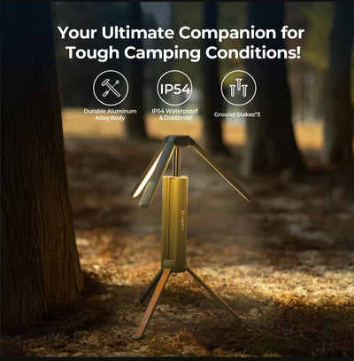 Linterna de Camping Telescópica Portátil con Trípode Plegable - Image 12