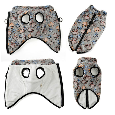 Chaqueta Térmica de Franela para Mascotas - Abrigo Cálido Otoño e Invierno - Image 11
