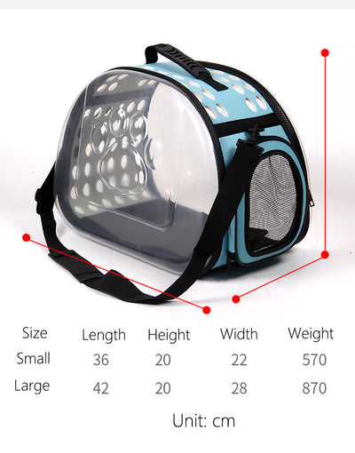 Mochila Transportadora para Gatos - Respirable y Portátil - Image 4
