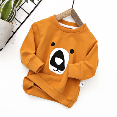 Sudadera Infantil Estampada Oso Otoño Invierno