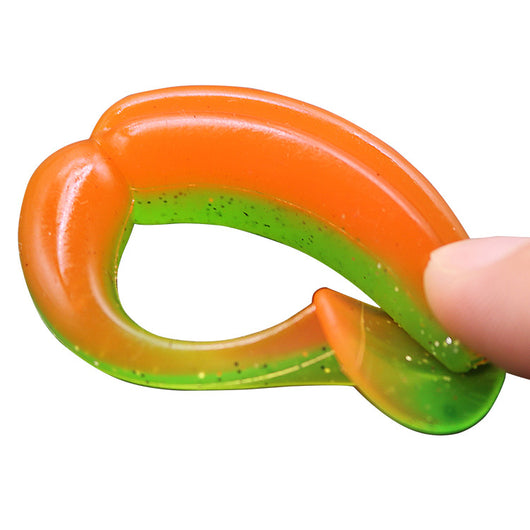 Señuelo de Pesca Bicolor con Cola en T y Ranura para Anzuelo - Image 11