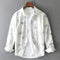 Camisa Estampada Manga Larga Casual para Hombre - Versatilidad Total