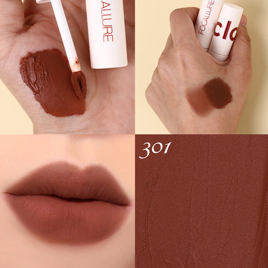 Gloss Labial Mate Aterciopelado a Prueba de Agua - Acabado Heroína Larga Duración - Image 12
