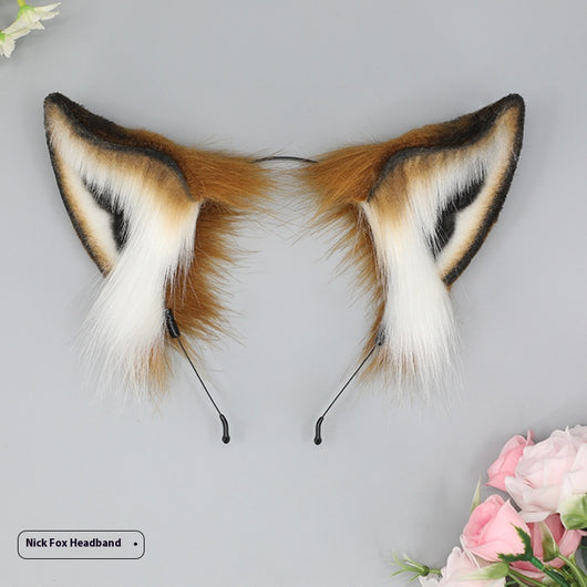 Diadema Peluche con Orejas de Animales - Accesorios para el Cabello - Image 6