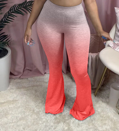 Pantalones Skinny Acampanados con Degradado - Image 12