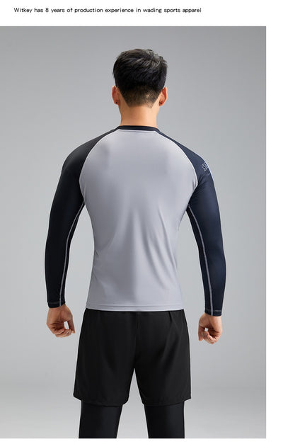 Bañador Deportivo para Hombre con Protección UPF y Diseño Split - Image 7