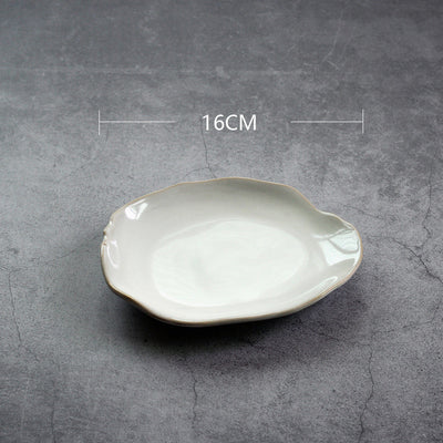 Plato de Cerámica Irregular para Cena - Image 8