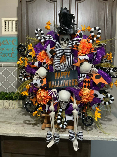 Guirnalda de Halloween para Puerta - Decoración Colgante Terrorífica - Image 5