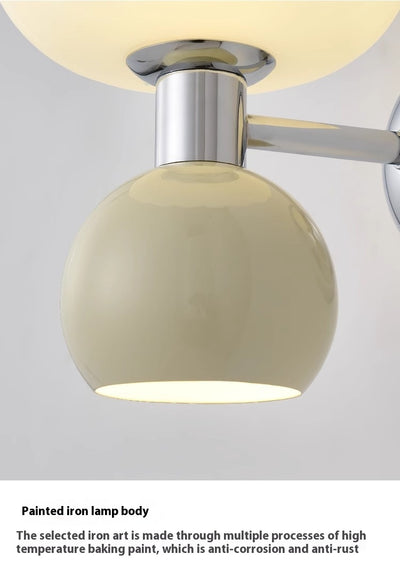 Lámpara de Pared Calabaza Crema para Dormitorio Principal - Image 26
