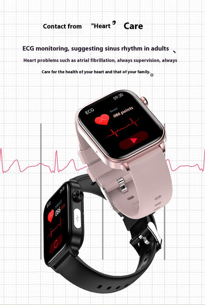 Reloj Inteligente ET570 con Llamadas Bluetooth, ECG y Medidor de Glucosa - Image 14