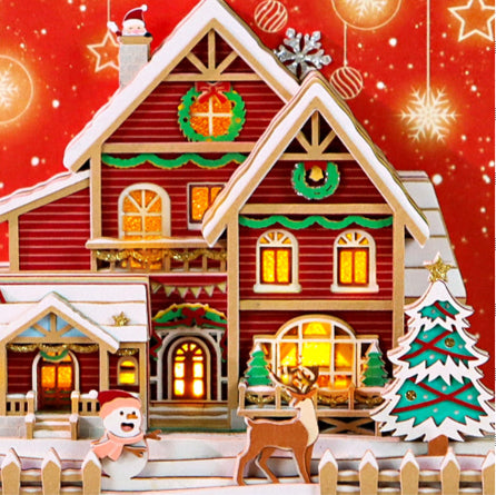 Calendario Adviento Casa de Nieve Navideña - Image 6