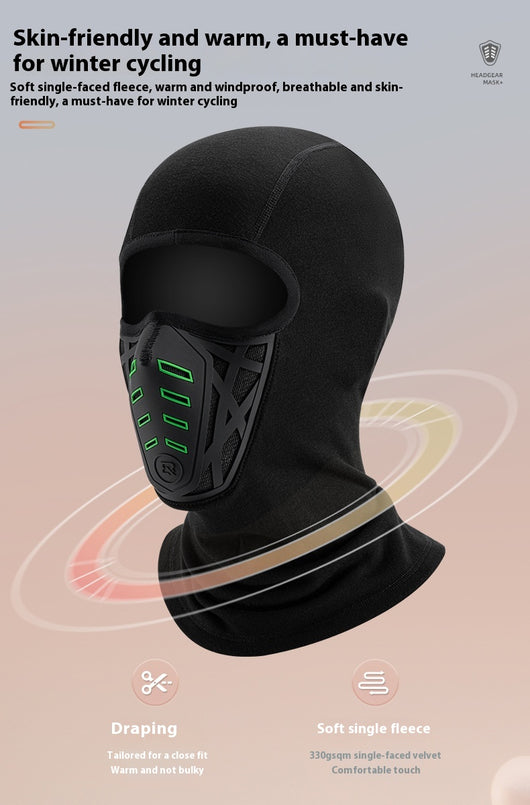 Pasamontaña Térmico Deportivo - Máscara Facial Fleece para Moto y Ciclismo - Image 12
