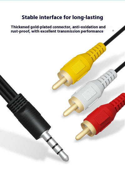 Cable de Audio y Video 3 en 1 con Conectores RCA - Decodificador TV - Image 9