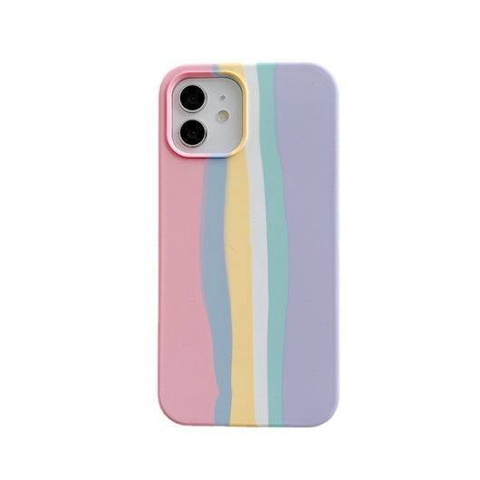 Funda iPhone 11 Pro/X/XS Max Efecto Degradado Arcoíris - Diseño de Pareja - Image 8
