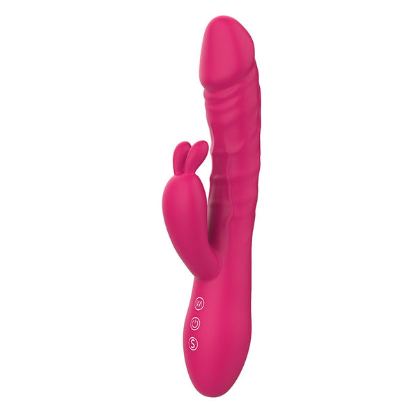 Vibrador Conejo con Carga USB y Modo Silencioso para uso en Ecuador