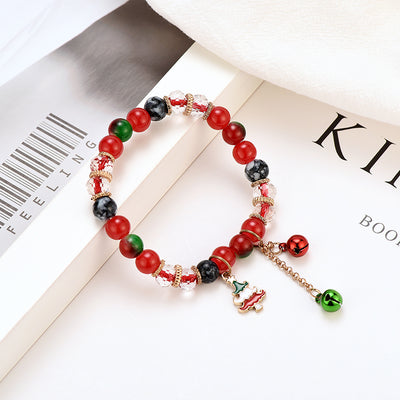 Pulsera Tejida de Moda con Detalles en Contraste para Mujer - Image 5