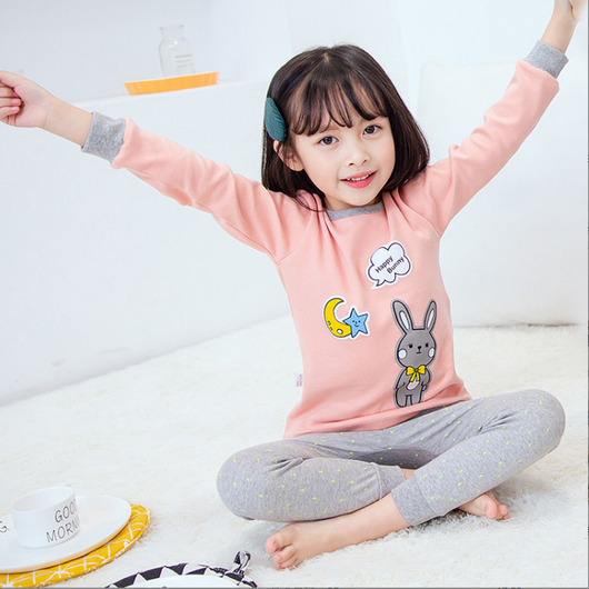 Pijama Infantil de Algodón con Estampados Animados - Image 3