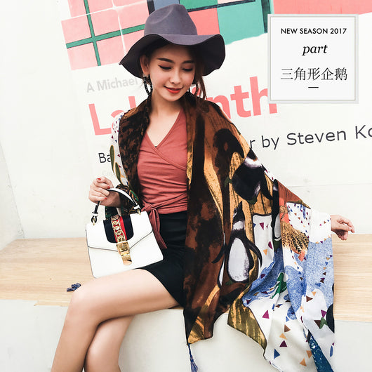 Pareo Bohemio Oversized con Protección Solar - Estilo Étnico - Image 13