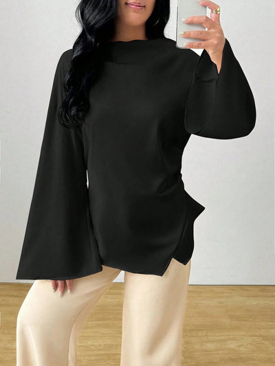 Blusa Larga con Dobladillo Irregular para Mujer - Image 13