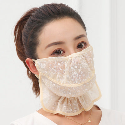 Máscara de Protección Solar Ice Silk - Protección Cuello y Rostro Transpirable - Image 7
