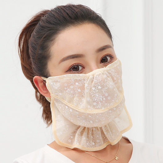 Máscara de Protección Solar Ice Silk - Protección Cuello y Rostro Transpirable - Image 7