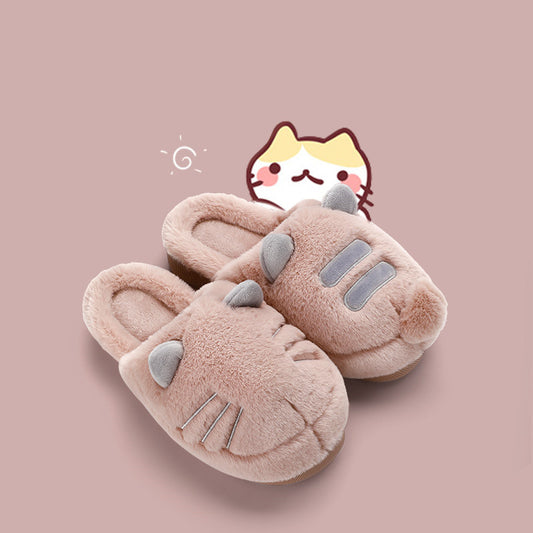 Pantuflas de Algodón con Suela Gruesa - Calidez y Confort para Casa
