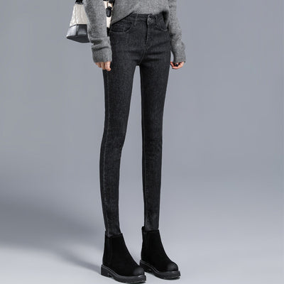 Pantalones de Mezclilla Cintura Alta Ajustados para Mujer - Image 4