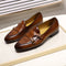 Zapatos de Cuero para Hombre con Doble Hebilla - Piel Genuina Premium