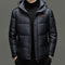 Chaqueta Casual Resistente al Viento y Frío con Capucha Desmontable