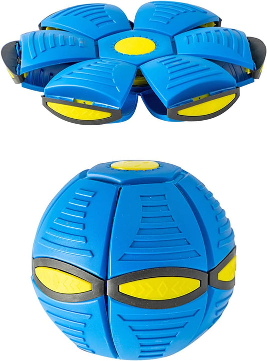 Pelota Voladora UFO con 6 Luces LED para Perros y Niños