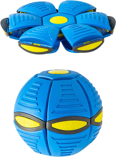 Pelota Voladora UFO con 6 Luces LED para Perros y Niños