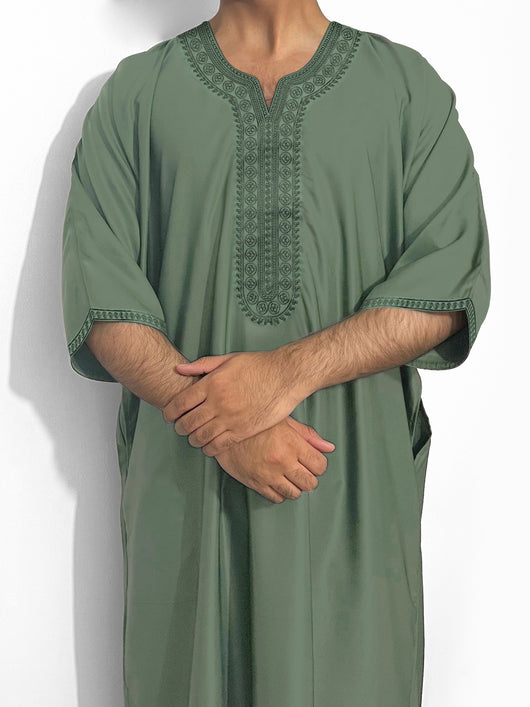 Túnica Suelta Islámica para Hombre - Ropa Tradicional Oriente Medio - Image 11