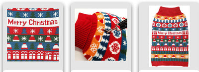 Suéter Navideño de Cuello Alto para Perros - Abrigo Cálido de Invierno - Image 7