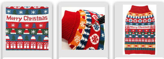 Suéter Navideño de Cuello Alto para Perros - Abrigo Cálido de Invierno - Image 7