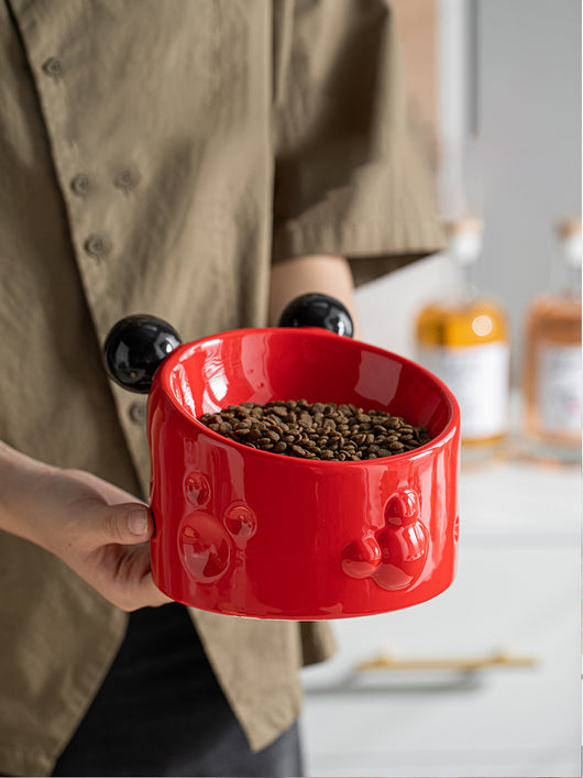 Comedero Elevado para Gatos y Perros con Protección Cervical y Doble Recipiente Antiderrames - Image 10