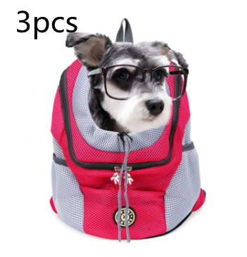 Lime green mesh pet backpack with grey trim, black zipper, and internal leash clip, shown from the front. - Image 15