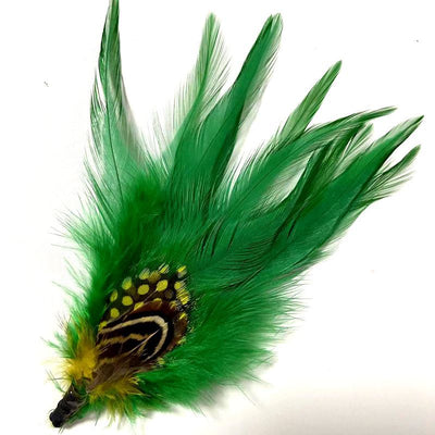 Broche de Plumas para Sombrero - Accesorio Floral Elegante - Image 3