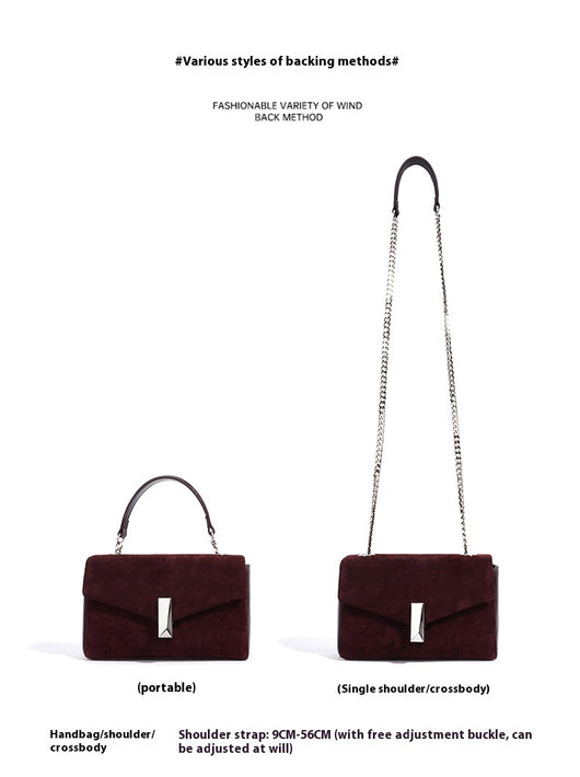 Bolso de Cuero Genuino con Gran Capacidad - Bandolera Única - Image 10