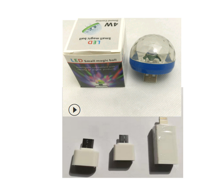 Luz de Escena Mágica RGB con Control por Voz y USB - Image 31