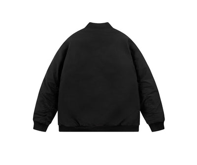 Chaqueta Acolchada de Algodón con Cuello Mao y Múltiples Bolsillos - Image 9