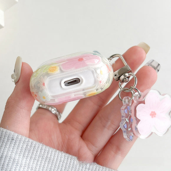 Funda Protectora Transparente para Auriculares Bluetooth Bouquet