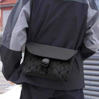 Bolsa Crossbody Hombre Diseño Rombo - Estilo Moderno Rui Camp - Image 4