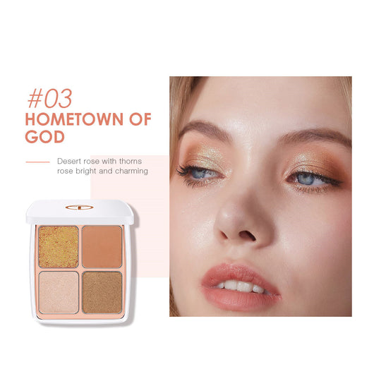 Paleta de Sombras Quad Mate Perlado Innovador - Image 5