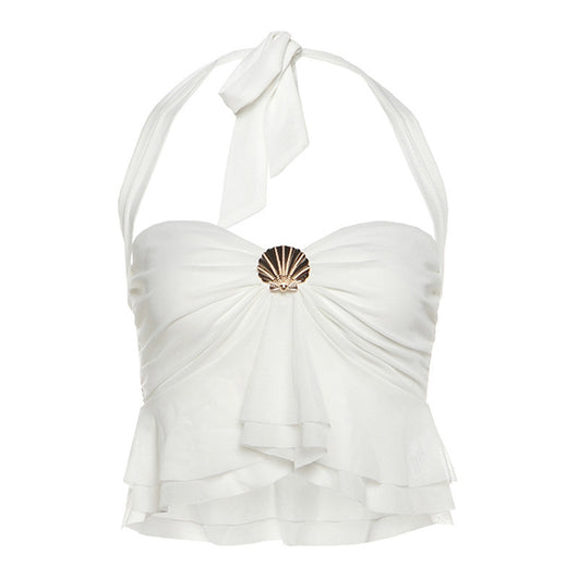 Chaleco Top Metálico con Botones para Mujer - Estilo Hot Girl - Image 28