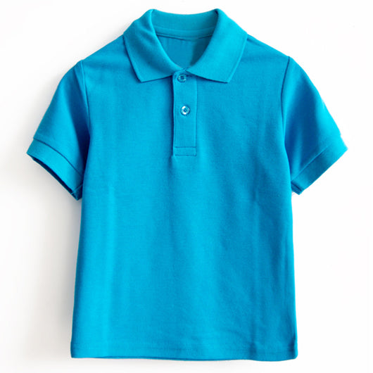Polo Infantil de Algodón Puro con Cuello Clásico - Image 9