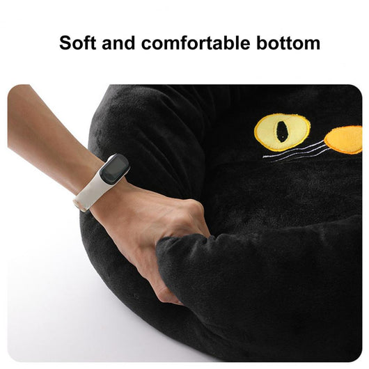 Cama Nido para Gatos en Forma de Gato Negro - Cómoda y Acogedora con Soporte Cervical - Image 12