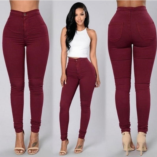 Jeans Skinny Elásticos Casuales para Mujer - Image 6