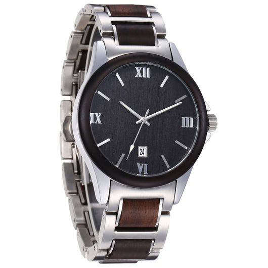 Reloj de Cuarzo para Hombre en Madera - Resistente al Agua - Image 28
