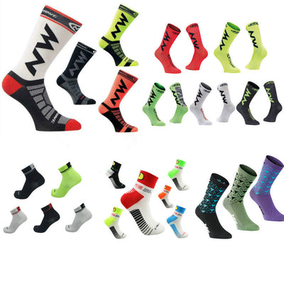 Calcetines de Ciclismo Profesional de Secado Rápido - Image 21